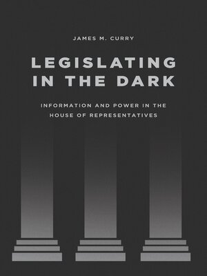cover image of Legislating in the Dark
